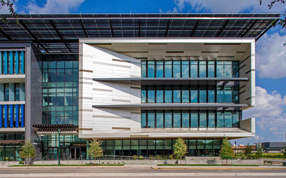 aiaeb's tweet photo. Happy #FirmFriday! Welcome to one our 2022 Design Awards nominees: Austin Energy Headquarters by @elsarchitecture with Page. #aiaebdesignawards #aia #architecture #design https://t.co/3ymwW2q8VQ