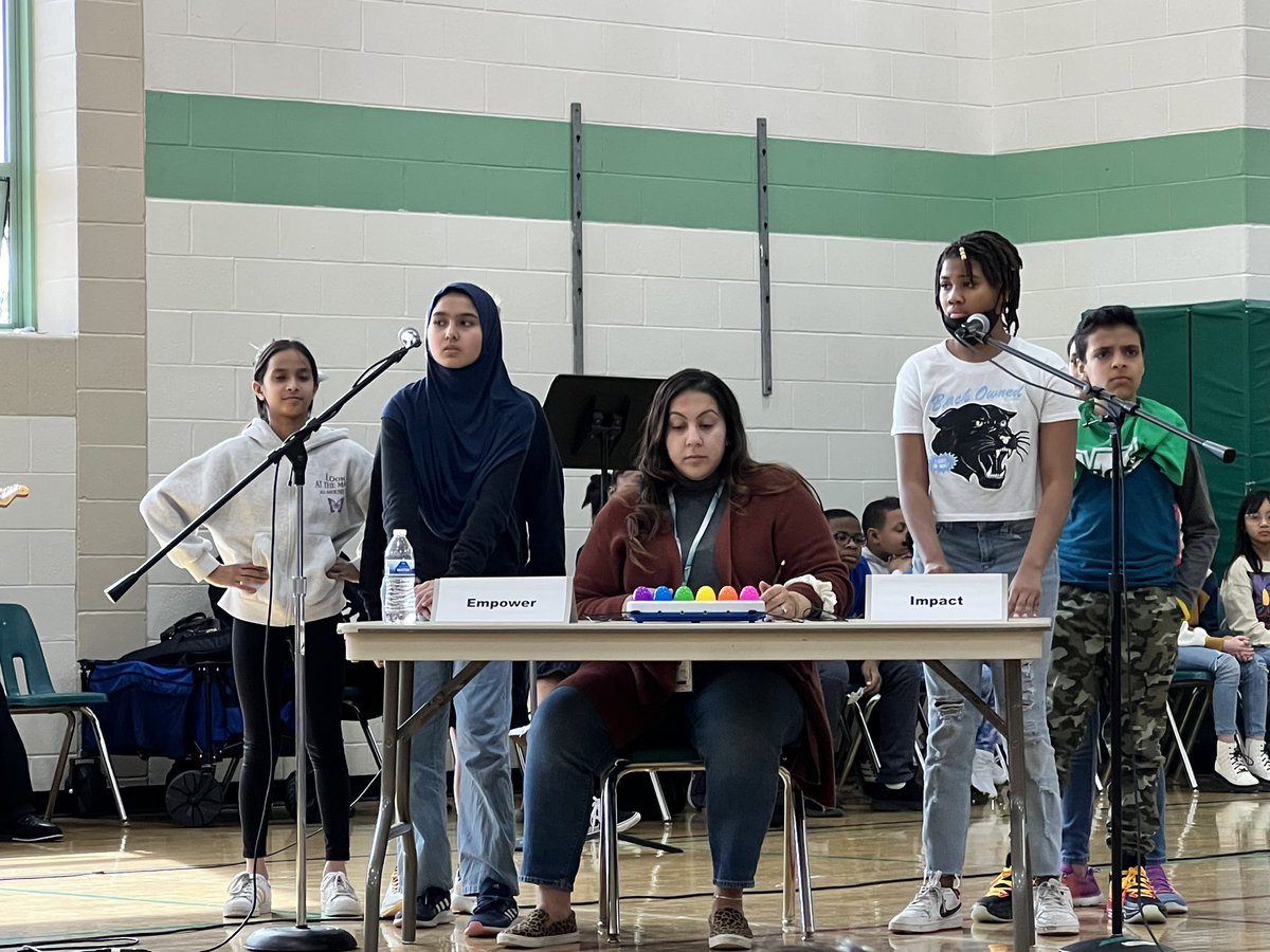 traceylcarson's tweet photo. “Education is the key that unlocks the golden door to freedom.” This quote from George Washington Carver was just one of the powerful answers that MI students answered as part of the school’s 16th annual #BlackHistory Bowl! Many thanks to the amazing educators who spearhead! https://t.co/S4Uedf3CYk