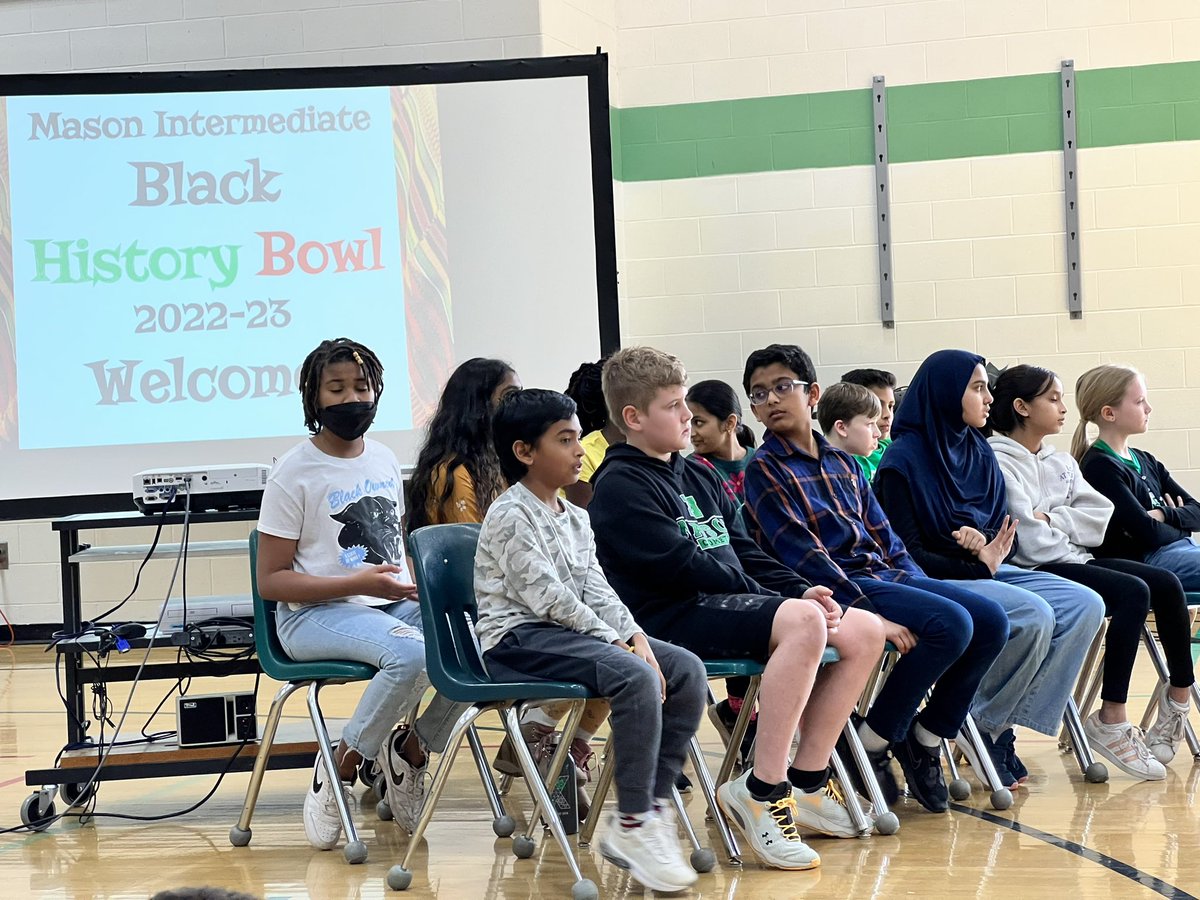 traceylcarson's tweet photo. “Education is the key that unlocks the golden door to freedom.” This quote from George Washington Carver was just one of the powerful answers that MI students answered as part of the school’s 16th annual #BlackHistory Bowl! Many thanks to the amazing educators who spearhead! https://t.co/S4Uedf3CYk