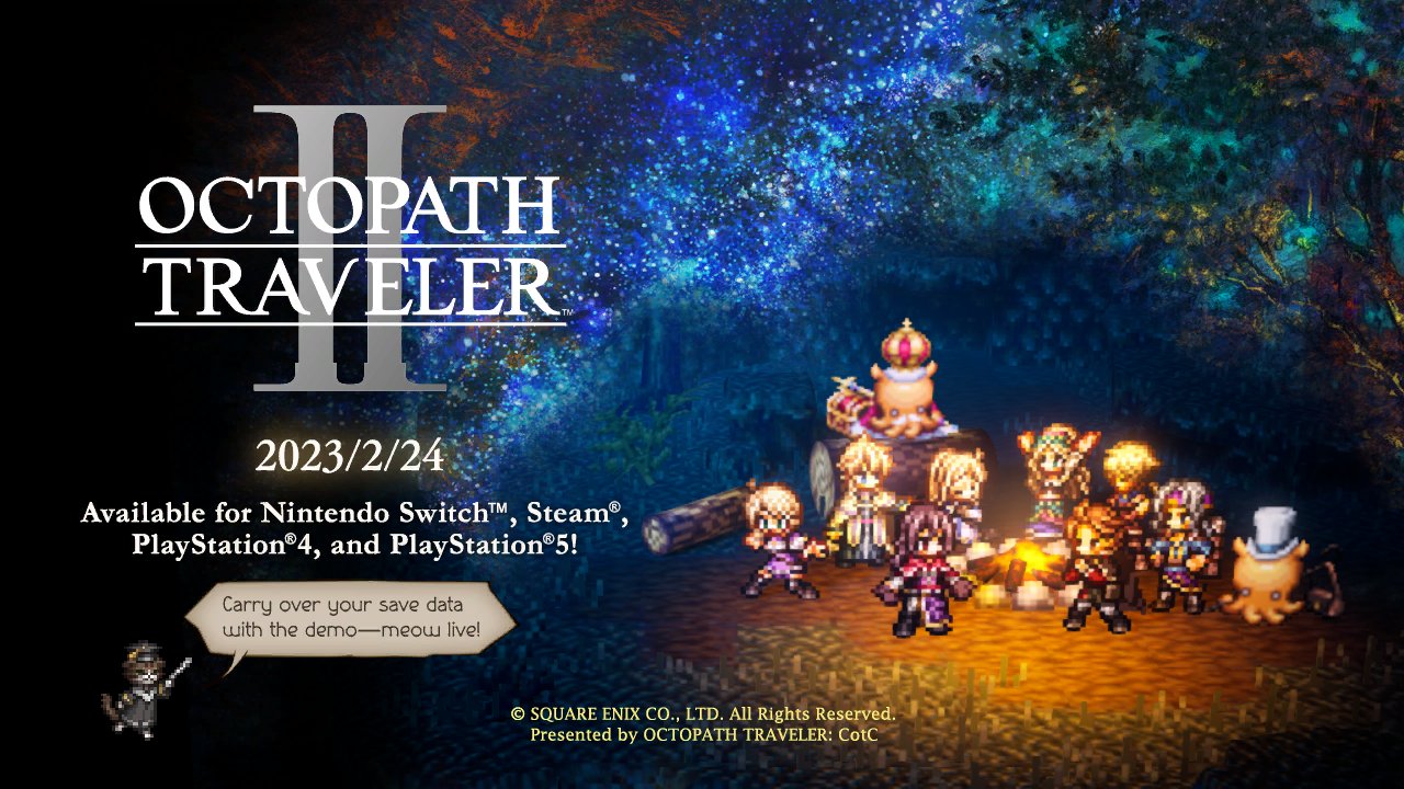 OCTOPATH TRAVELER 2 for PlayStation, Nintendo Switch and Steam