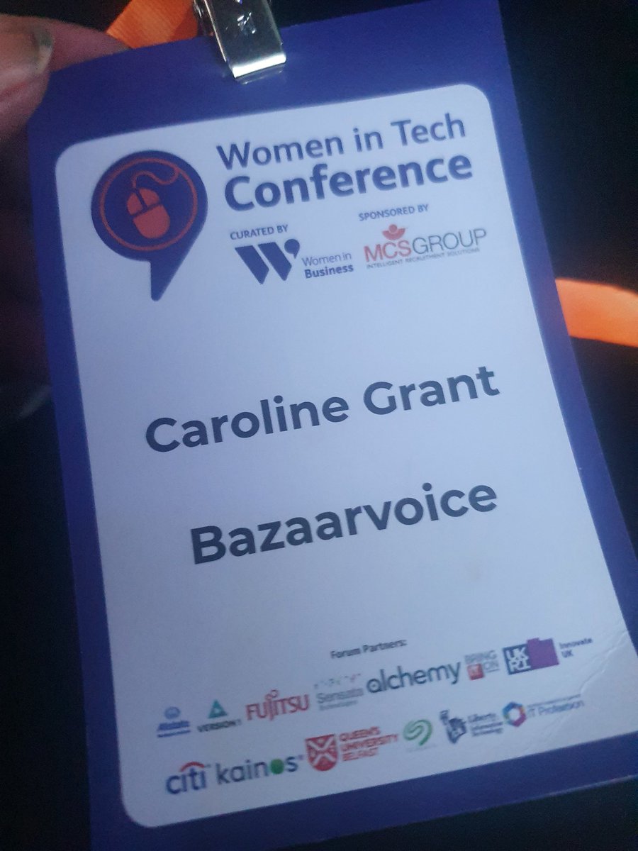 grant_eLearning's tweet photo. @TitanicBelfast#WomeninTechNI. Inspiring talk from space reporter Niamh Shaw. Promoting women astronauts!🚀 Reconnected with my fellow BVers and networking with like minded women in tech!❤️ https://t.co/cJkr4J9JNX