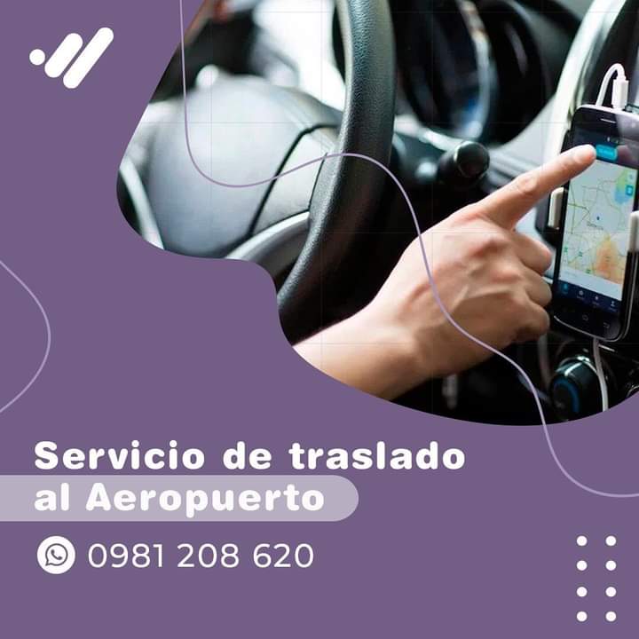 Contamos con traslados exclusivos al aeropuerto ✈️⁣ 
Pedí presupuesto al WhatsApp 
(0981) 208 620
#noscuidamosentretodas #mujeres #transportepremium #transporteparamujeres ⁣⁣