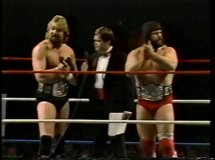 RasslinGrenade's tweet photo. Just finished recording another Regional Rasslin' episode w/Roman Gomez talking January 1986 in the Mid-South! Dick Slater beats Butch Reed for the North American Title, Dibiase &amp; Dr. Death win the Tag belts, Terry Taylor returns, &amp; more. Dropping soon!  https://t.co/7Vd68kYc75 https://t.co/nKq9uzZdDD