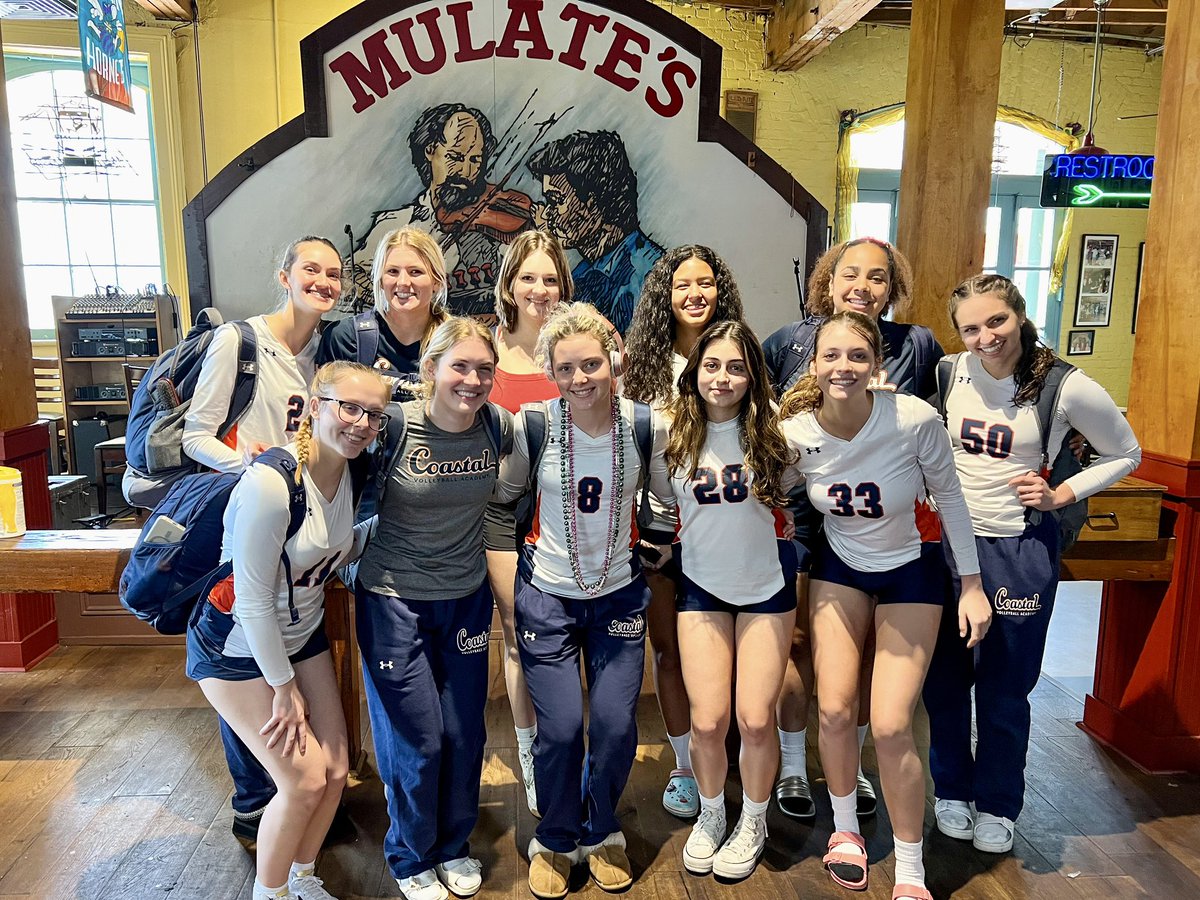 My favorite people 🏐. Let’s go get ‘em girls! <a href="/CoastalVBA/">Coastal Volleyball Academy</a>