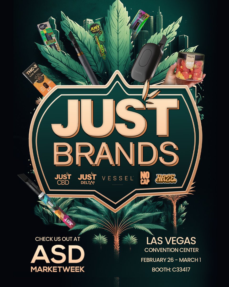 Good news!!! We aren't done with Vegas YET🕺

Come see us at ASD for some really fun goodies &amp; exclusives💚

@ASDShow