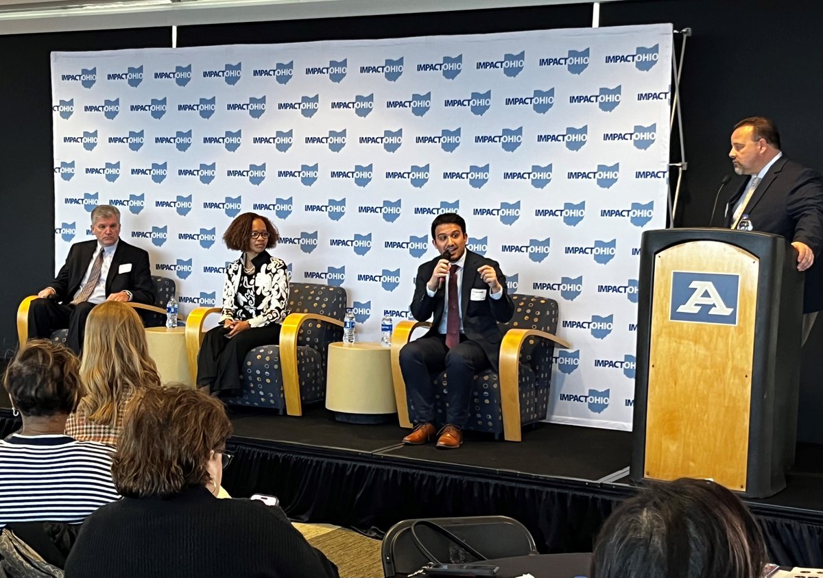 ImpactOhioOCC's tweet photo. Thank you to everyone who attended our Akron Regional Impact Ohio Event today at @UAkron!
It was a great day filled with productive, informative discussions. We're looking forward to our next event! https://t.co/SFOsDTZaVo