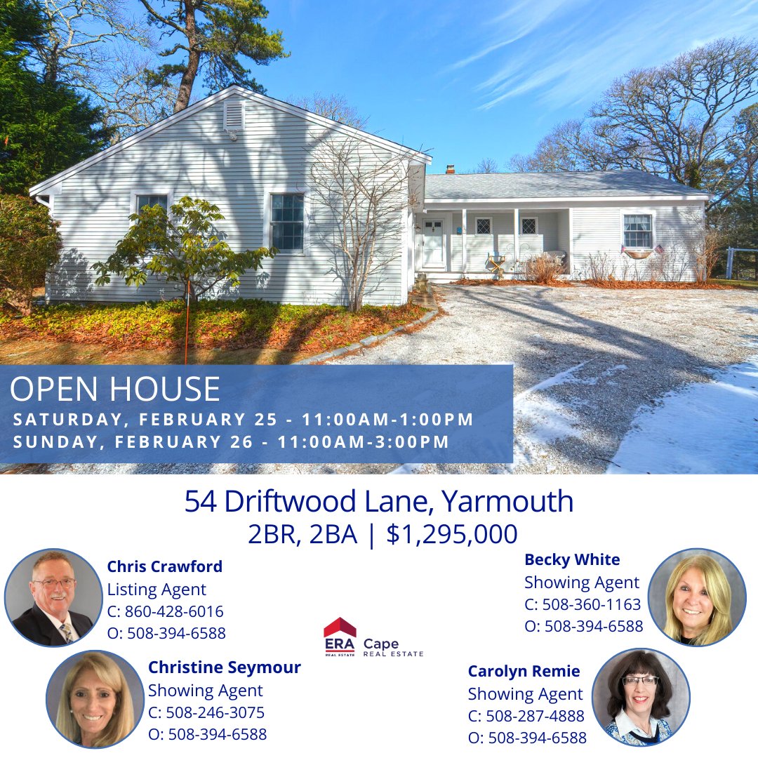 CapeCodERA's tweet image. OPEN HOUSE! 🏡 Lots of opportunities to see this quintessential Cape Cod waterfront water view home. 

More info: capecodera.com/listing/730762…