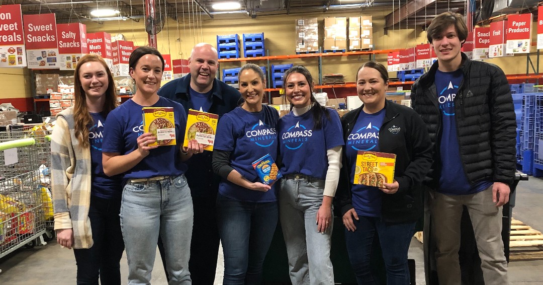 Compass Minerals on Twitter "KC metro employees recently volunteered