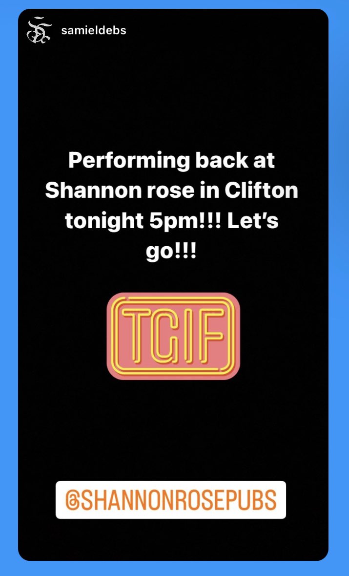 samieldebs's tweet photo. Shannon Rose Clifton tonight!!!! https://t.co/jZrepcA7bY