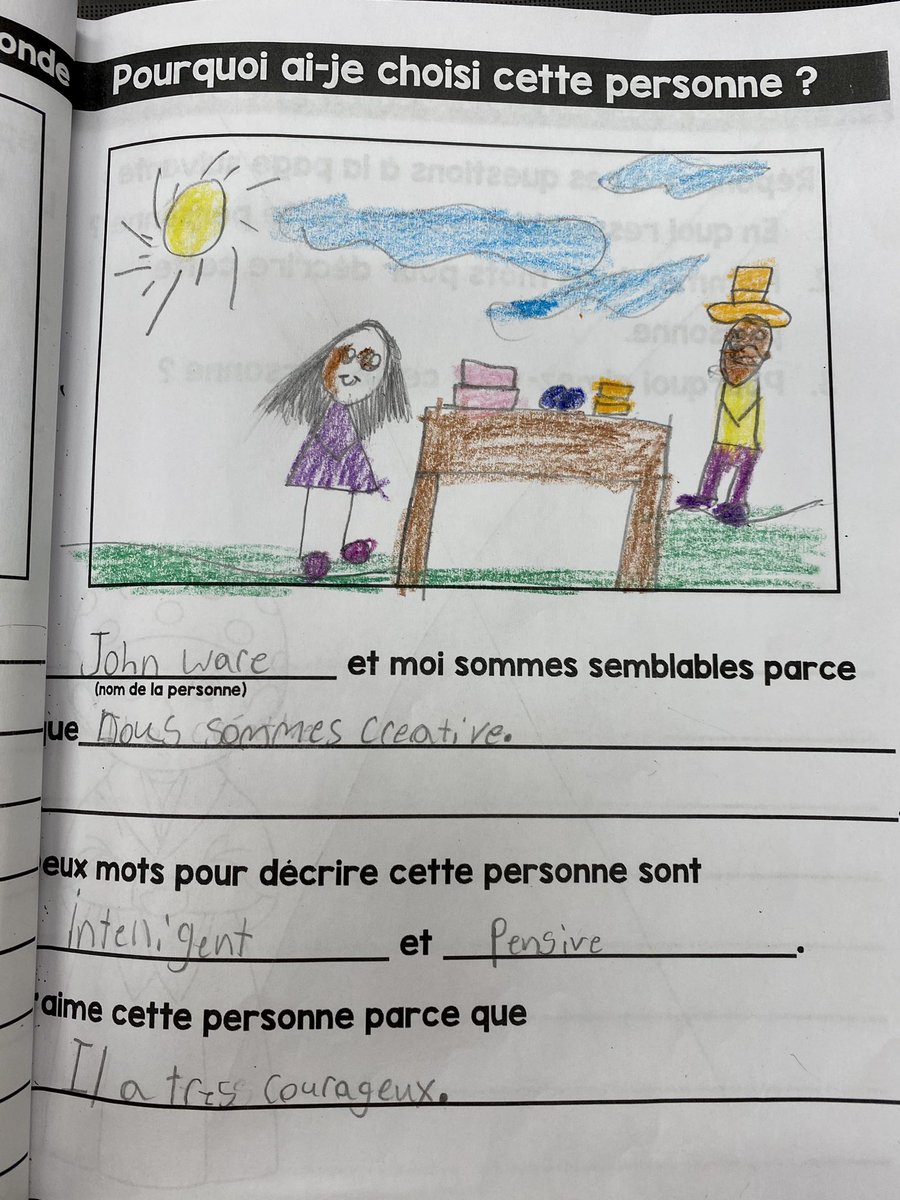 Celebrating Black History Month and making connections while we research these amazing people. <a href="/GoodfellowPS/">Goodfellow P.S.</a> <a href="/SCDSB_Bonjour/">bonjourSCDSB</a> #BHMSCDSB