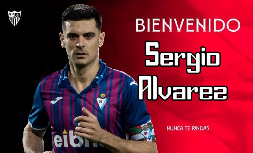 LigaMasterOff's tweet photo. BIENVENIDO 🇪🇸 

Sergio Álvarez, chega a Sevilla depois de se destacar na LaLiga 2 e ser eleito melhor meio campo. 

Valor: €4M https://t.co/5fWMWV0Bg5