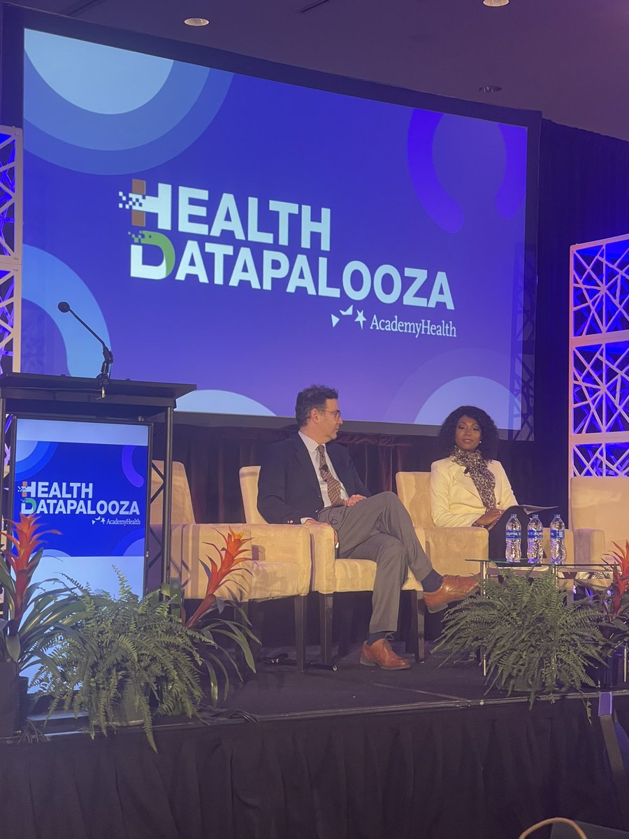We need to build data systems around *patient* use cases, per @CMSGov #hdpalooza