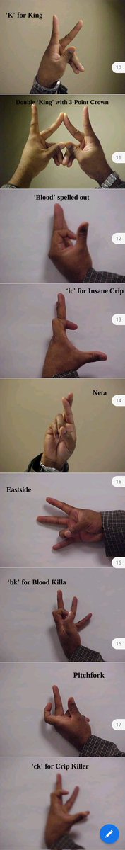 Hotstreek718's tweet image. Why are we not more worried about these gang hand symbols that are in every community in america? 

#gangs 
#handsigns 
#ganghandsigns