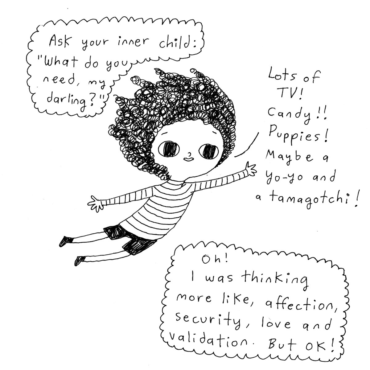 Ask your inner child ❤️