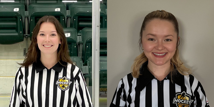 Hockey Manitoba would like to wish officials Cynthia Cote (La Broquerie) and Jodi Anderson (Neepawa) the best of luck as they get set to depart for PEI and represent their home province at the <a href="/2023CanadaGames/">2023 Jeux du Canada Games</a>!