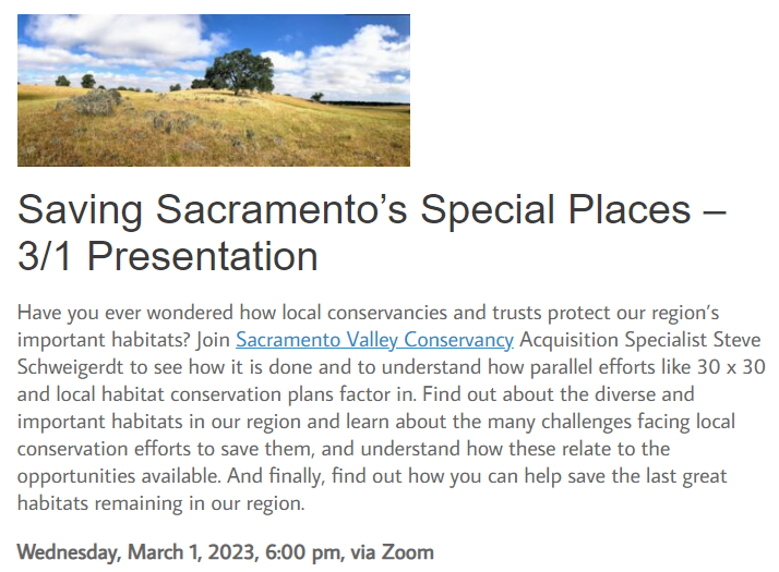 Environmental Council of Sacramento (ECOS) on Twitter "Join us for