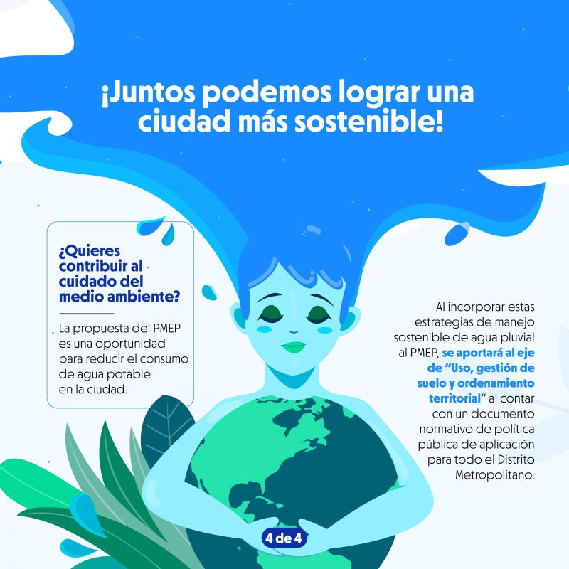 MunicipioQuito's tweet photo. ¡Somos pioneros en el cuidado del agua💧🚰!

#Quito ganó el 🏆 Premio Hábitat Ecuador en la Categoría ‘Ciudades Grandes y Metrópolis – Fase Idea de Proyecto’ con la propuesta ‘Estrategias sostenibles de manejo de agua pluvial Centralidad Bicentenario Quito’.

#PorUnQuitoDigno