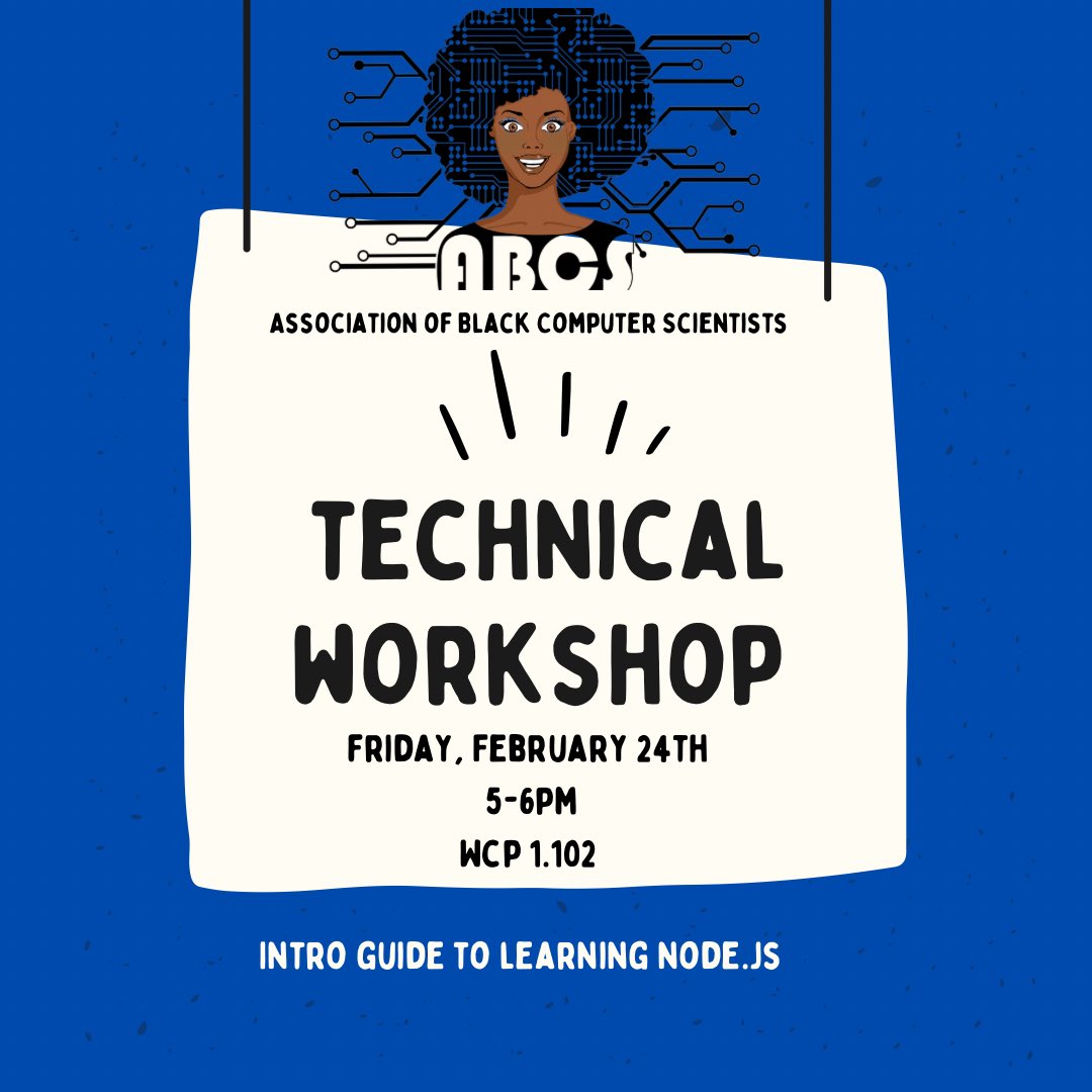 Association of Black Computer Scientists at UT tweet media