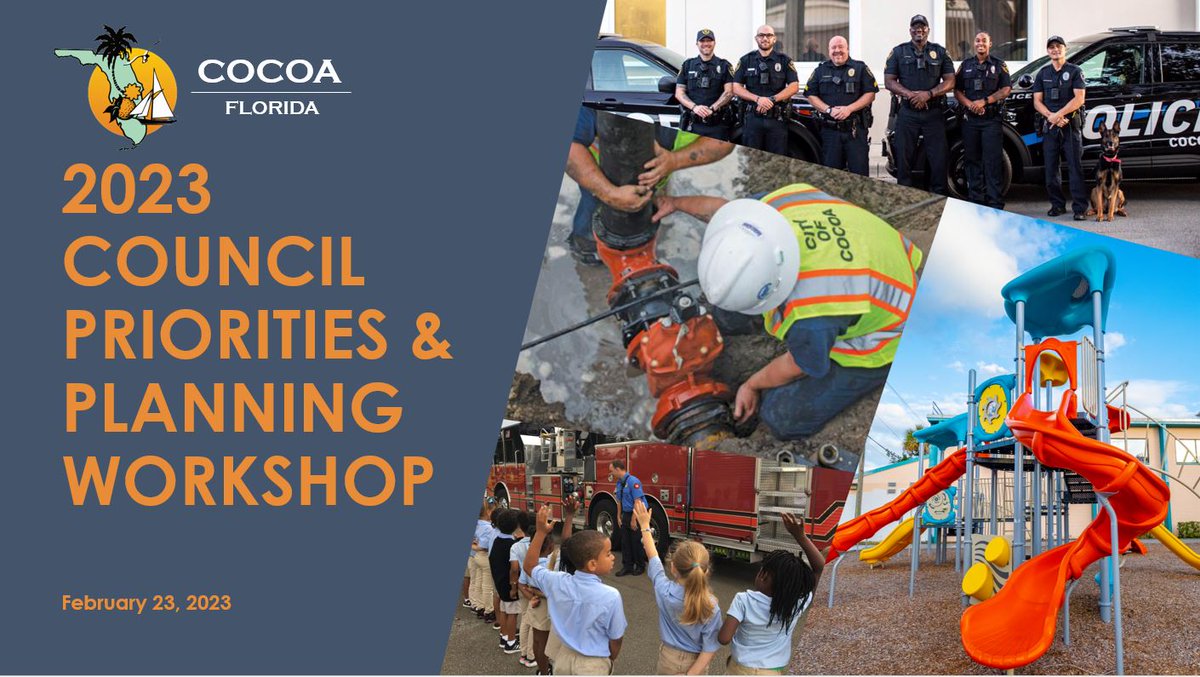 City of Cocoa, FL on Twitter "City Council held its annual Priorities