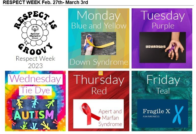 halewolves54's tweet photo. Next week we are joining schools across the state celebrating Respect Week! See the schedule for spirit days below! #HalePackStrong 💜 https://t.co/gVks8SqWx3