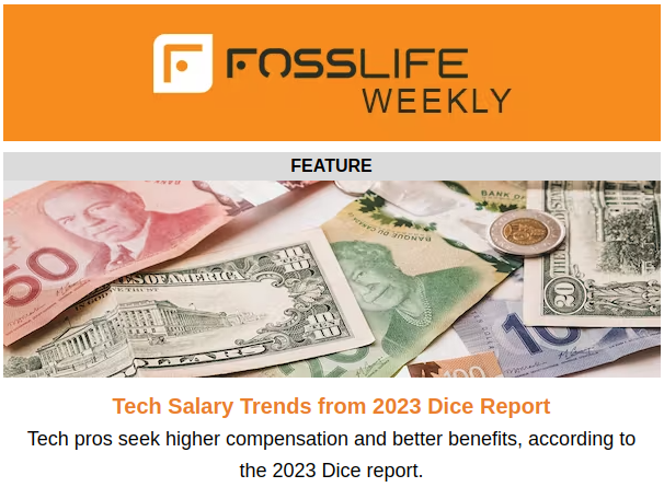 Did you miss any articles from FOSSlife this week? Catch up with FOSSlife Weekly app.moosend.com/show_campaign/… #FOSS #Dice #TechSalaries #Linux #M1 #Apple #Ubuntu #EngineeringManager #Kubernetes #Cron #jobs #events