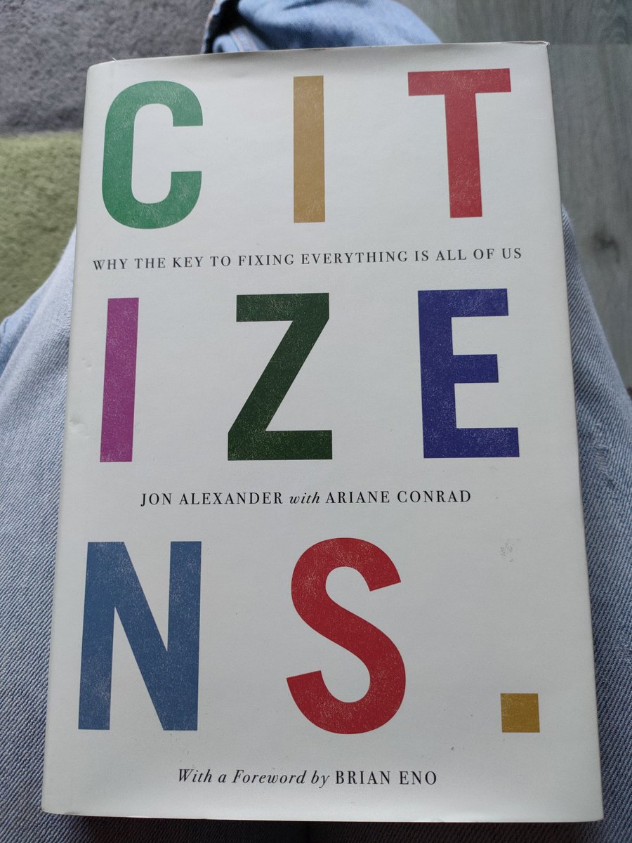 When the consumer story is stripped away, a citizen story can emerge stronger.

A story where we act WITH people and participate for the good of our community/society.

#citizens #citizensnotsubjects #citizensnotconsumers #citizenstory #howtocitizen