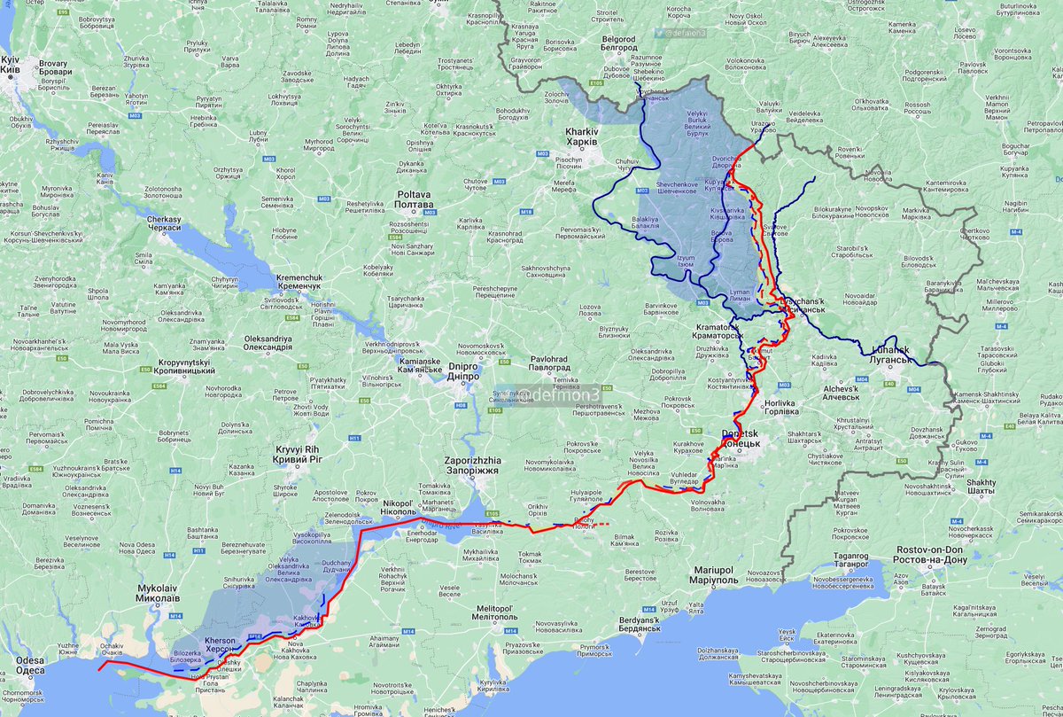 Ukraine update🧵 February 24th

Bakhmut is controlled by Ukrainian troops on the 1 year day of the full scale invasion.

It would be helpful if you like and retweet this tweet.
