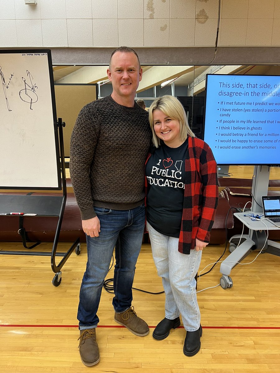 MissAlyssaChuk's tweet photo. It’s a cool experience when you get to learn from one of your favourite teachers again, except this time I’m a teacher too. 😊 @Kevin_Wood15 #SWATCA #swatca2023 @SWATCA https://t.co/4S04hhZhG2
