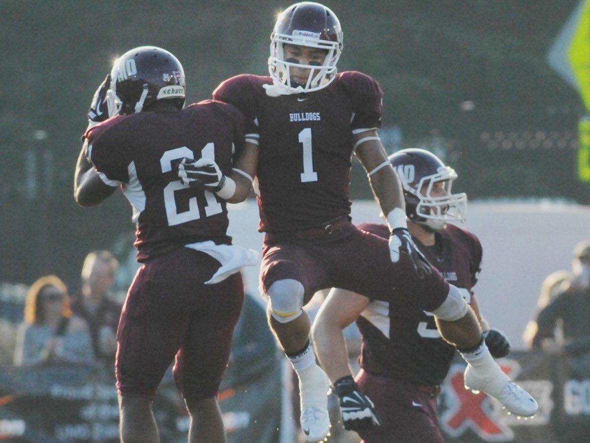 Blessed to announce I have received an D2 football offer from UMD. Thanks
<a href="/UMD_Football/">UMD Football</a>