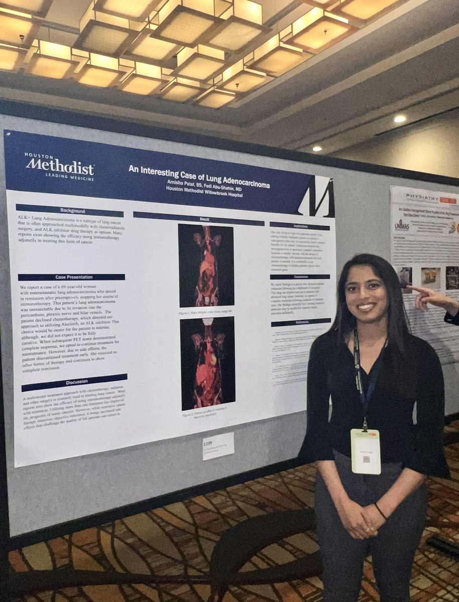 At #AAP #physiatry23 and didn’t get the chance to go to Disney Land? No worries!! Come check out the ✨ magic✨ behind my poster on the complete remission of an interesting lung adenocarcinoma case! 

Poster #1109 today from 11:45 am - 1:15 pm!