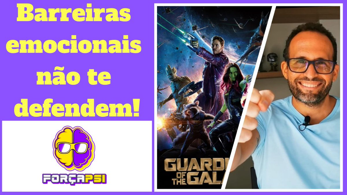Olá, amigos! Hoje tem mais Força Psi e o assunto é Guardiões da Galáxia. Assistam! :)

youtube.com/watch?v=fA8WwD…

#forcapsi #marvel #mcu #guardioesdagalaxia #guardiansofthegalaxy #psicologia #nerd #geek #psicologianerd #barreirasemocionais #autoestima #emoções #analisetransacional