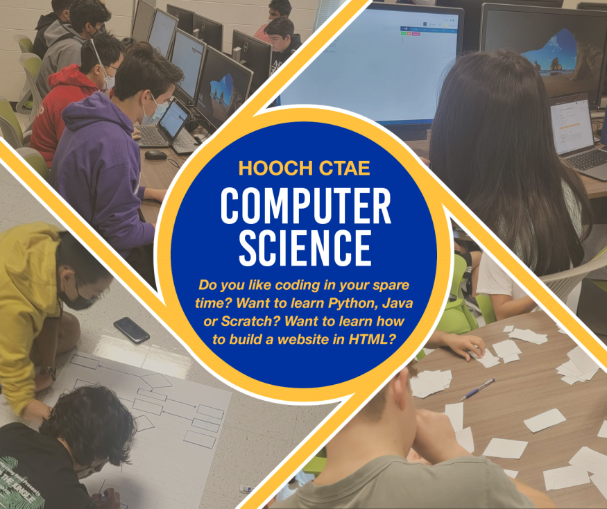 HoochHappenings's tweet photo. Celebrating CTAE Month at Hooch with our Computer Science pathway!
#HoochCTAE #CTAEMonth #liveyourbestlife #hoochfamily https://t.co/EtbQBzrhfS