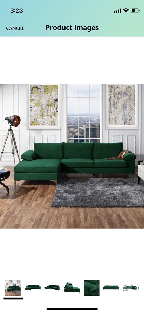 overcome98's tweet photo. First off slightly afraid to buy a sofa from Amazon but more importantly I can’t choose a color https://t.co/zDEPCN6oQB