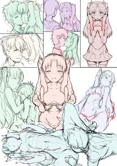 凛チャン2p分 配置できた 情報はいりきらなかったかも 還ったら修正しながらぺんいれします 