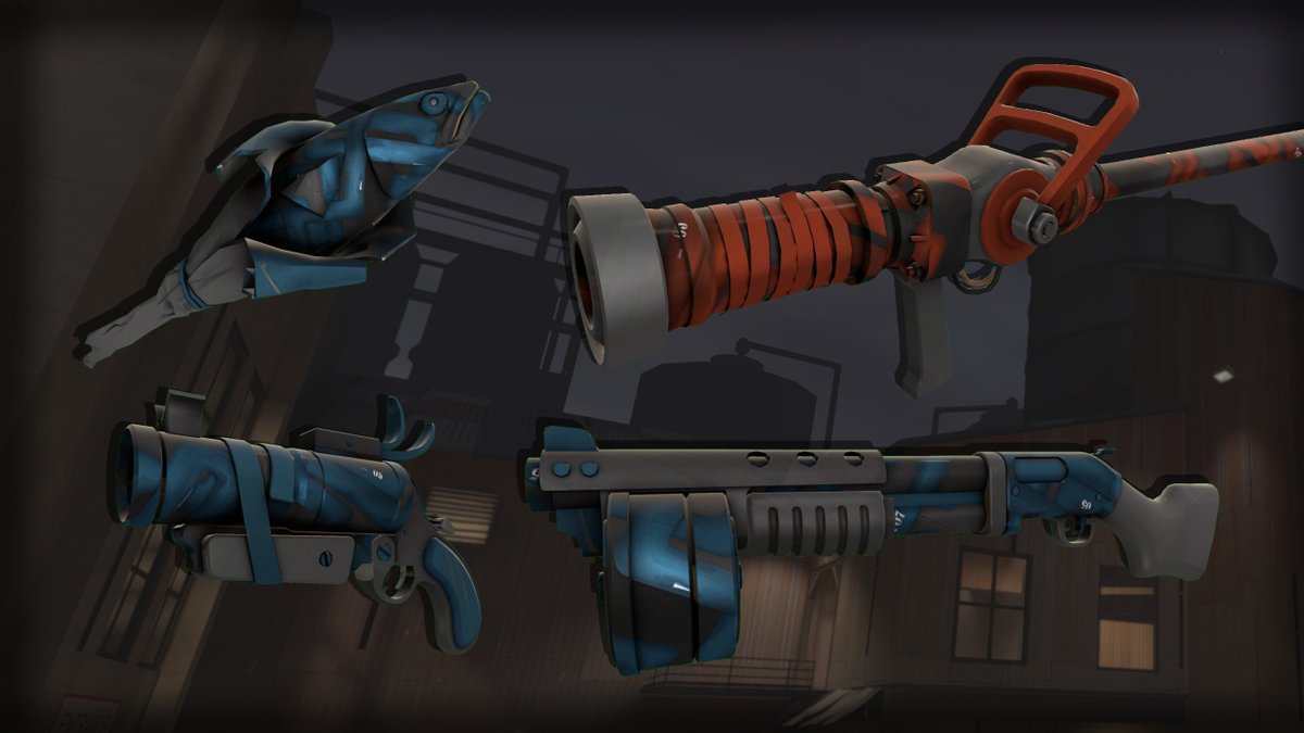 TF2 Emporium on Twitter "New War Paint, Pipeline Plumbed (V2) War