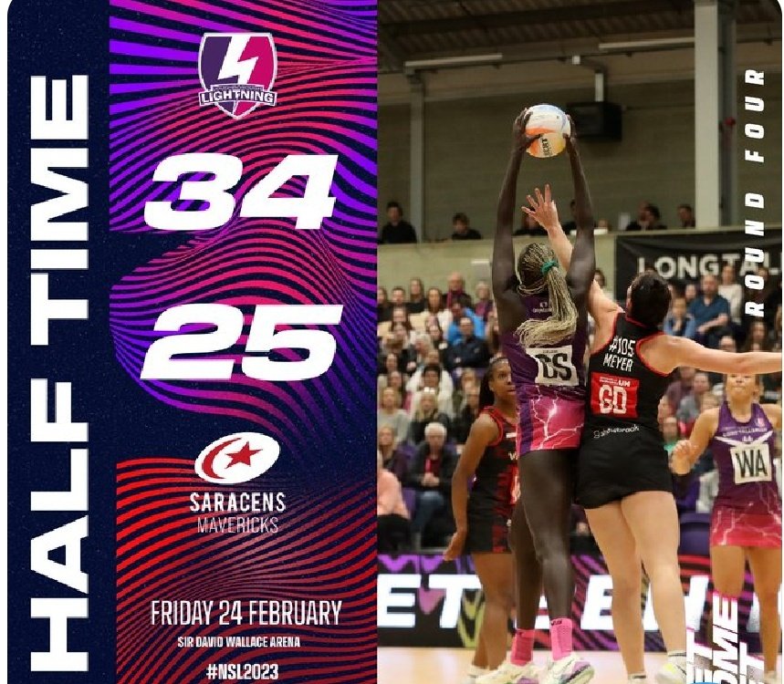 InTheChatTime's tweet image. .@SkyNetball @EnglandNetball @NetballSL @TelegraphWomen @CazJMMcCann @TheoDenise 
@sachgrant @tonywriter1 @ttgameplan @LboroLightning with a 9 goal lead.. this is not a bad score @SaracensMavs. Hopefully Mavs will use this game to  build connections!! #3IsTheMagicNumber