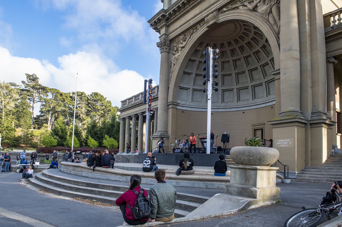 RecParkSF's tweet image. Illuminate Live, the free concert series at Golden Gate Park’s Bandshell, is back for its third season starting next week on March 1! Catch live music in the park every Wednesday, Friday, Saturday, and Sunday through November.