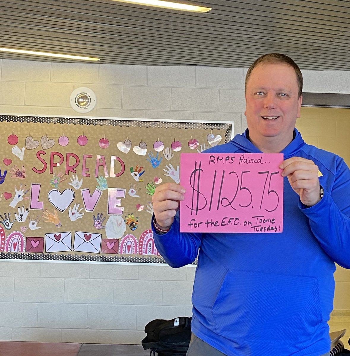 Way to go RMPS! You raised $1125.75 for <a href="/EFOttawa/">Education Foundation of Ottawa</a> for Toonie Tuesday. So much love to our entire community for coming together for students and families in our city! <a href="/OCDSB/">OCDSB</a>