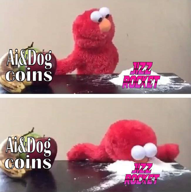 Crypt0hunt3r420's tweet photo. @JizzRocketCoin The choice is clearβ¦
#jizzrocket π¦π¦π¦πππ https://t.co/onbpbBCtO1