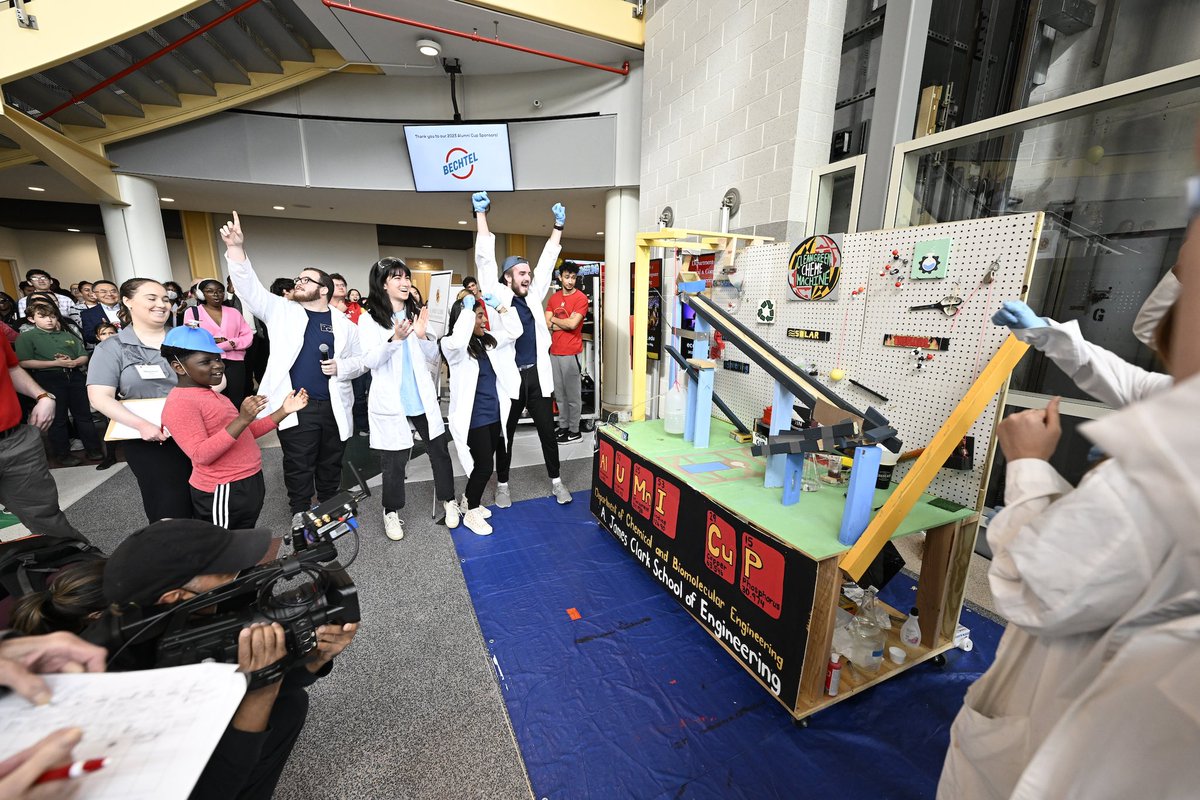 Congratulations to the @ChBE_UMD team for winning 1st place at #AlumniCup2023! #ChemEForTheCup