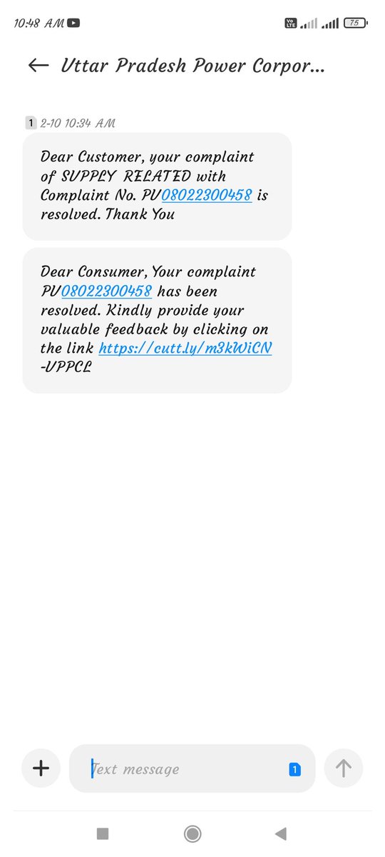 indianboy0786's tweet photo. @UPPCLLKO sir mere Goan ka transformer kharab ho gya hai mai complaint ki lekin koi sunwai nhi hui
Jee shahab abhi tak complaint forward nhi kiye hai workshop par jab call karte hai tab bolte hai aaj ho jayega kal ho jayega koi sunwai nhi hui 
Add lalganj PBH pincode 230132 https://t.co/mKHepK1PsM