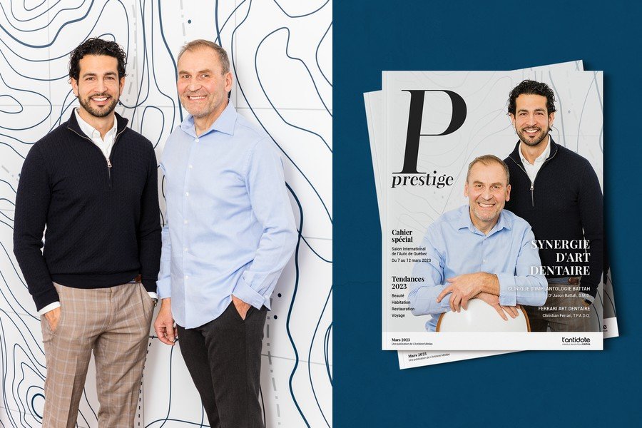 PRESTIGE_GMedia's tweet photo. Produite par L'Antidote Médias, l'édition MARS 2023 du magazine Prestige est maintenant en ligne ! 🥳Par ici pour consulter la version virtuelle de 100 pages : https://t.co/x2hrIpA26r https://t.co/clhXUuhcad