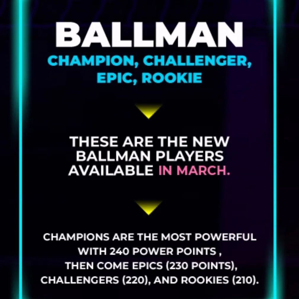 NFTTennisWorld's tweet photo. Or will you join the New collection?
(πΈ: @Ballmanproject)
#Ballmanproject #Ballman #NFTOpenSeries #NFTOS #NFT #NFTs #NFTTennis #NFTSports #NFTGame #NFTTournament #NFTCommumity #NFTCollectiom #tennis #NFTGaming https://t.co/zN05XqBLTf https://t.co/uxTifwLwDc