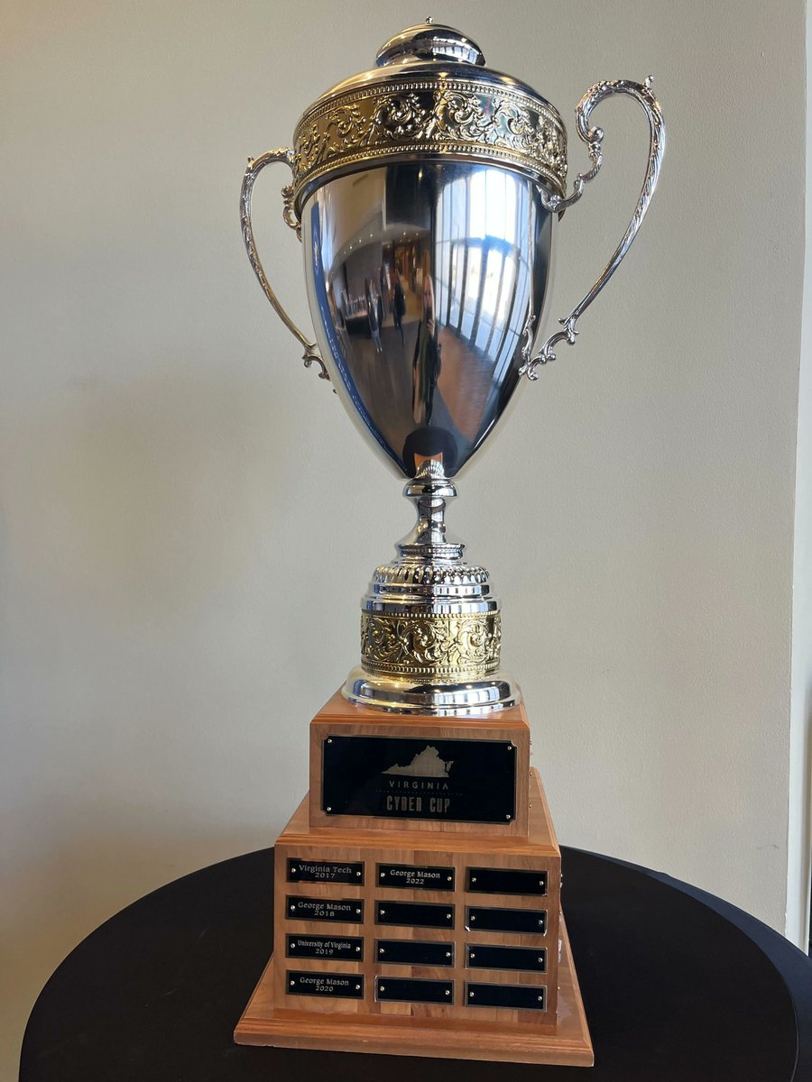 VaCyberRange's tweet image. The Virginia Cyber Range team is ready for CyberFusion 2023 kickoff! The CTF starts tomorrow at 8:00 am at VMI. We have 20 VA college and university teams competing for the Virginia Cyber Cup! ๐ ๐ ๐ฎ
Who will take it home this year?
#VACyber23 #CloudCTF