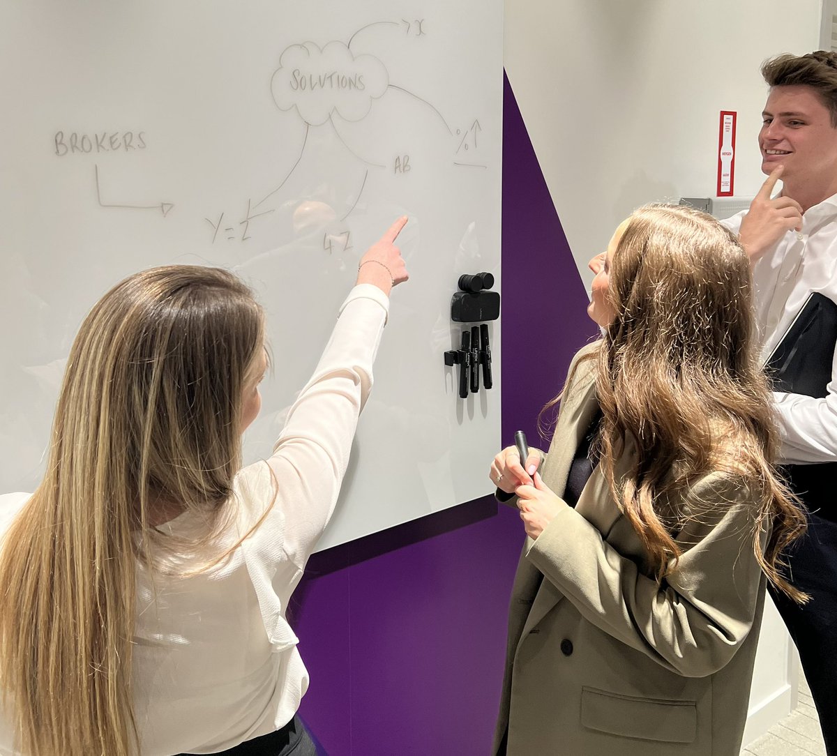 Wow 🤩 what a Friday! Two #apprentice assesment centres back to back for <a href="/rsagroup/">RSA Insurance Group</a>  A talented group of candidates impressed our speciality lines team in London and we can’t wait to see them start in September 🗓️🙌🏻