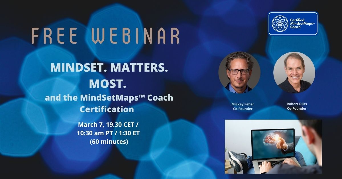 rdilts's tweet photo. If you are interested in becoming an expert to work with your own and other people’s mindset, you should join our MindsetMaps Coach certification launching at the end of March. Participation in this webinar is free but please register here:
https://t.co/fTANBe6VI7
#mindsetmaps https://t.co/BcUHhJkeC2