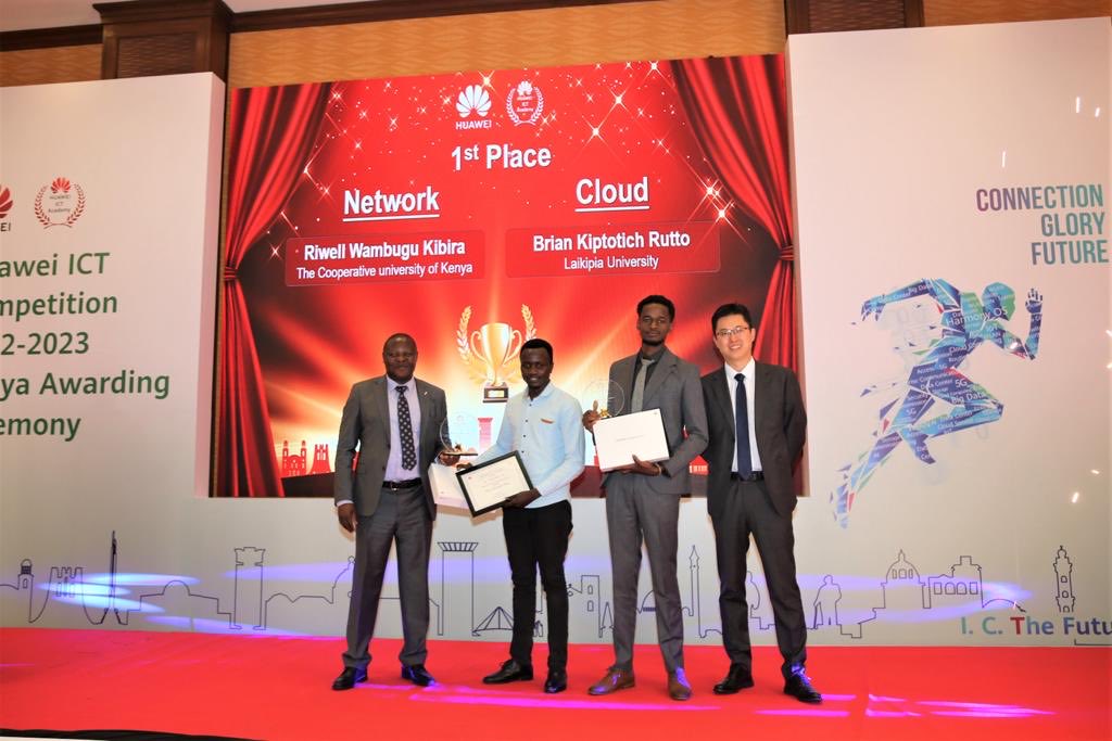 RCchimwaga's tweet photo. Presiding over the Huawei Global skills competition Awards at Serena today. Top winners for Network and Cloud categories… kudos young people, we are building a critical mass of highly empowered youths in Kenya https://t.co/JTb6w0As1f