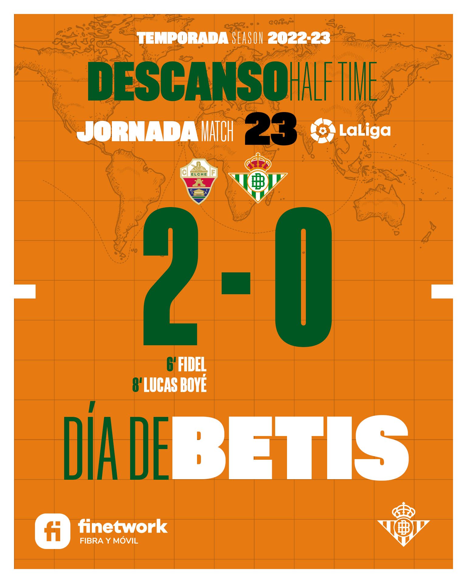 Elche CF vs Real Betis Seville / Twitter 