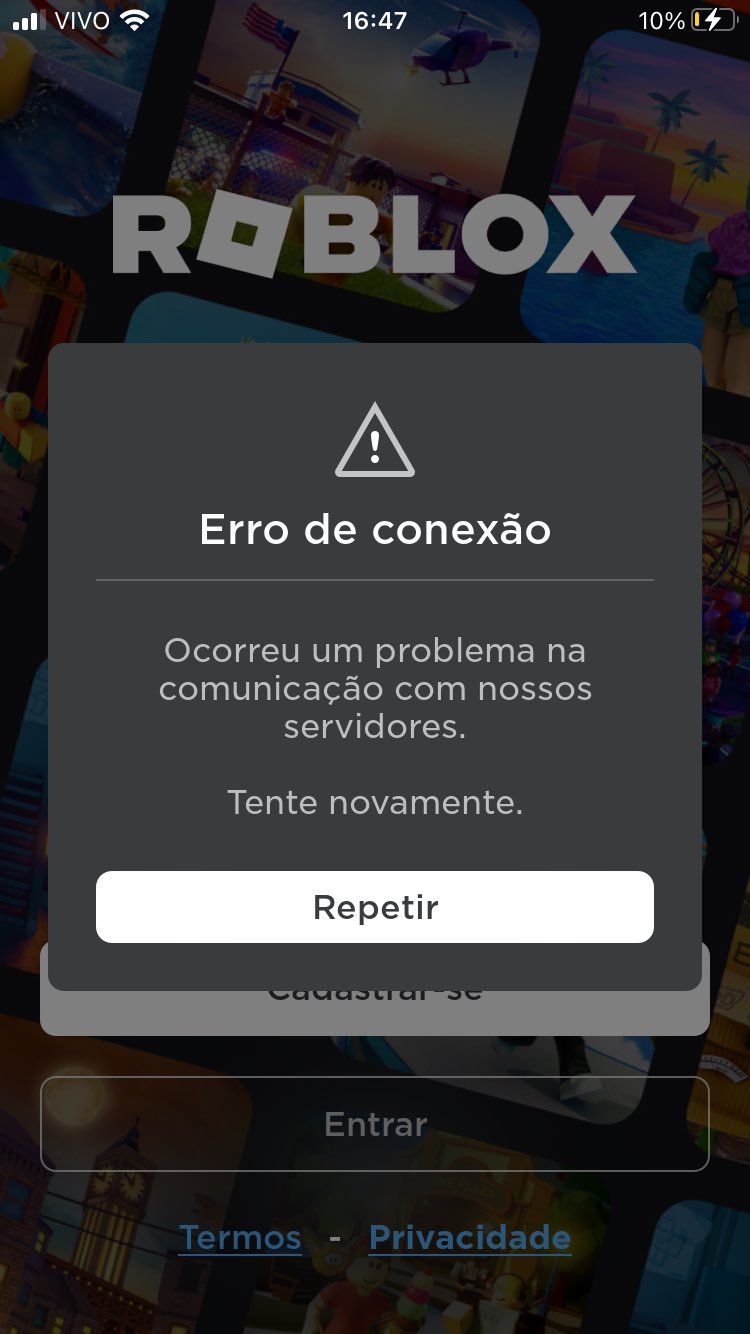 tomas mal on X: Roblox caiu. O meu roblox não entra 😐, mais alguém tá com  esse problema??  / X