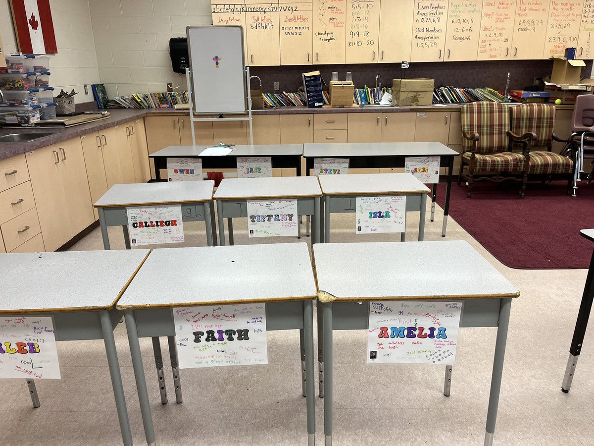 Started our day off with some positive vibes, words of appreciation. This is my favourite activity to keep building classroom community! <a href="/WoodvilleES/">woodville</a> <a href="/TLDSB/">TLDSB</a>